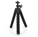 Mini tripé de esponja flexível em formato de polvo, suporte para celular, vários formatos podem ser livremente alterados, durável e estável