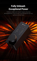 Fosi Audio SK02 Amplificador de Fone de Ouvido USB Hi-Fi Mini DAC USB para Fones de Ouvido Balanceados de 3,5 mm e 4,4 mm com Suporte a DSD