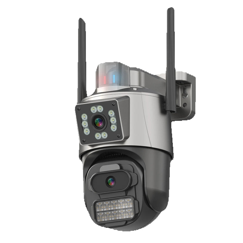 Câmera de segurança Icsee IP sem fio Wi-Fi HD 6MP 4K, ultra HD à prova d'água e prova de poeira