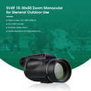 SVBONY Monoculars SV49 13/10-30X50 Telescope Professional Powerful Spyglass For Tourism Camping Gifts For Teenagers