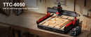 Roteador CNC Twotrees TTC6050 com sensor infravermelho, fuso de esferas de 500 W para gravação a laser, fresagem e usinagem de madeira, metal, acrílico e PCB.