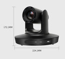 Câmera PTZ 4K com 1 Joystick Controlador, Zoom Óptico de 20x, USB 3.0, LAN e HDMI para Transmissão ao Vivo em Igrejas, Reuniões de Negócios e Eventos - HK45A