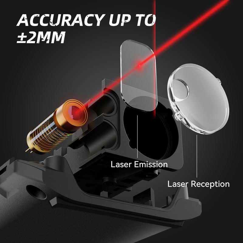 fita métrica a laser Telêmetro X5 Medidor de distância a laser digital