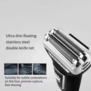 Barbeador e Aparador de Pelos de Nariz Elétrico Kemei KM-6558 Multi Funcional Impermeável 3 em 1