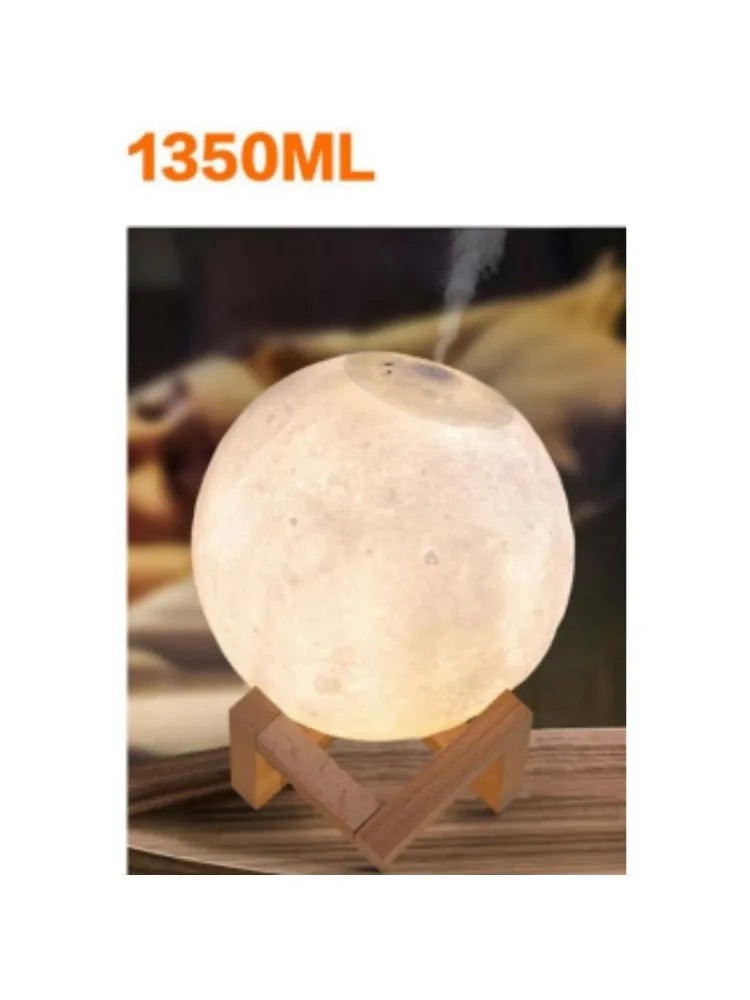 Luminária noturna LED em formato de lua, alimentada por bateria, luz de estrelas, decoração para quarto, presente para crianças, 13cm, 15cm, 18cm.