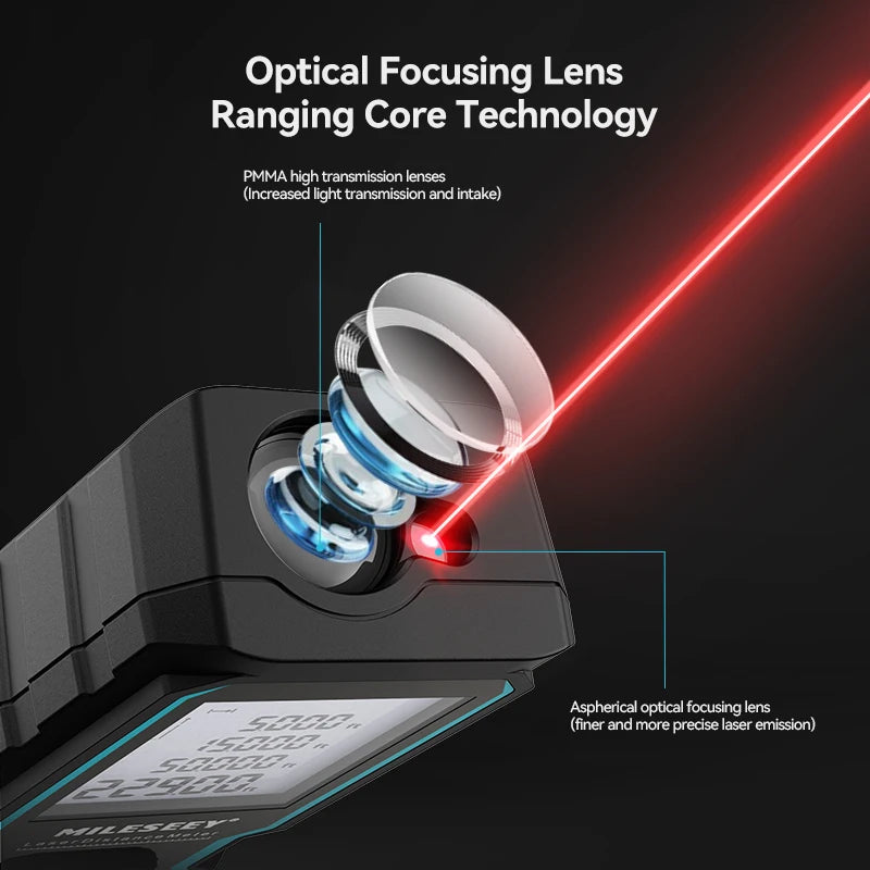 Mileseey X5 40M NOVA Fita Métrica a Laser