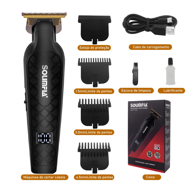 Máquina de Cortar Cabelo Aparador À prova d'água