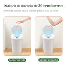 Lixeira de reciclagem automática com sensor/Lixeira de reciclagem automática com sensor, Lixeira de reciclagem inteligente, Lixeira de reciclagem automática para banheiro, Coibeu, Brasil