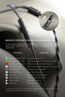 Fones de ouvido Kinera Celest Wyvern pretos com cabo e microfone, envio de IEMs brasileiros, fones de ouvido com fio Hi-Fi para jogos, para presente