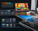 Monitor portátil de 15,6 polegadas FHD IPS 300cd/m² USB-C HDMI para jogos em PC/PS3/4/5/Switch/Xbox/Laptop/Mini PC/Celular