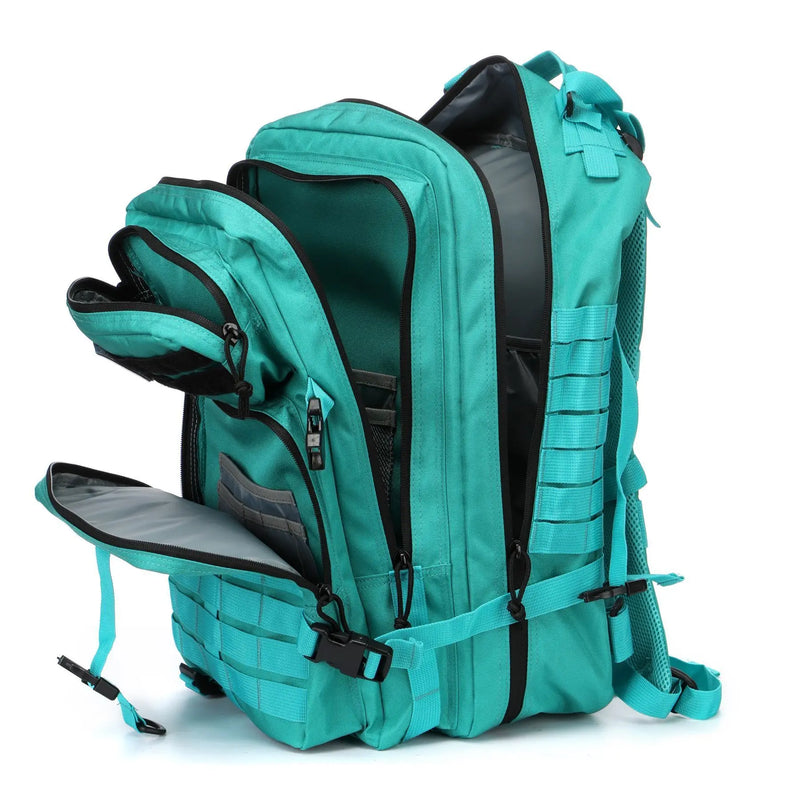 Mochila de nylon impermeável 30L/50L 1000D para caminhadas, pesca e caça, para atividades ao ar livre, esportes táticos, acampamento e caminhada