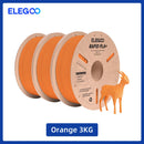 Filamento ELEGOO RAPID PLA+ de 1,75 mm, filamento para impressora 3D, suporta velocidade de impressão de 30-600 mm/s, compatível com a maioria das impressoras 3D FDM