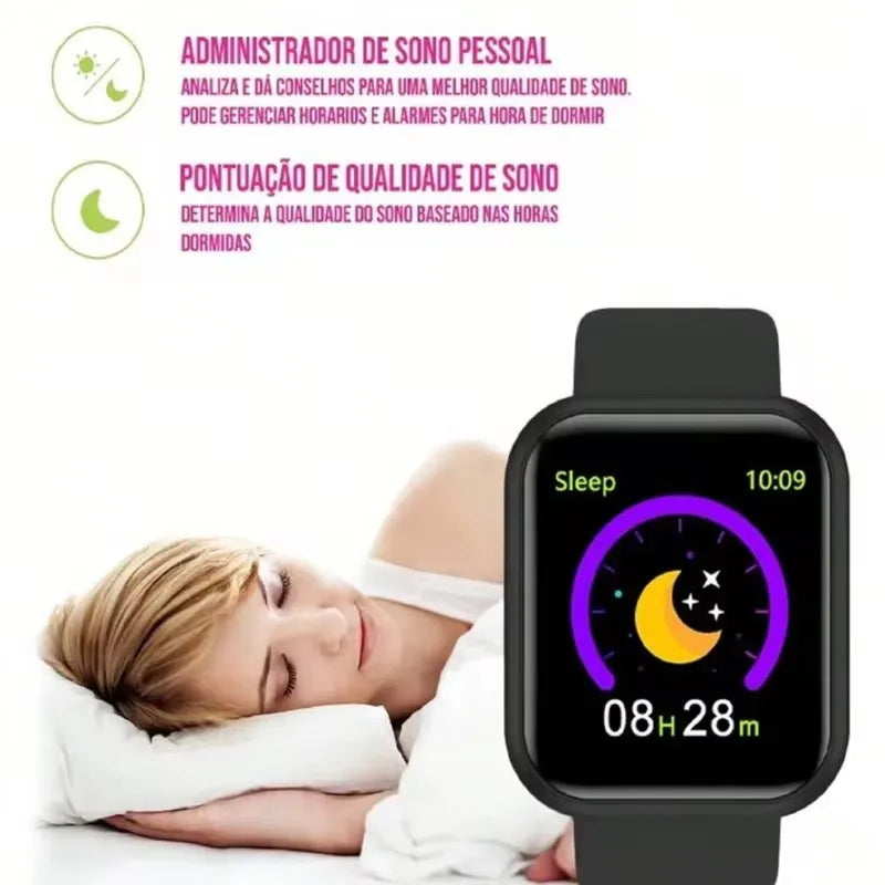 Kit Fones de ouvido sem fio e Relógio Smart Watch para homens e mulheres Atender chamadas telefônicas