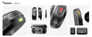 Maono Wave T5 Microfone de lapela sem fio Noise Cancellation for Video Recording Streaming fit for Phones Camera