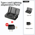 Microfone Ulanzi A100 para Smartphones, Microfone de Lapela Sem Fio para iPhone 16, 15, 12, Xiaomi, Samsung, Dji Action 5, 4, 3, 2, OSMO Pocket 3, SONY