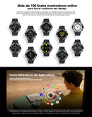 AM18 Smartwatch AURAFIT ENERGY 2 Masculino, 1,43" AMOLED, 150+ Modos Esportivos, Monitor Saúde relógio inteligente, Android/iOS