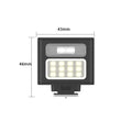 Ulanzi SL01 SL02 Mini Câmera Flash Light SpeedLite GN8 6500K para Canon Sony Nikon Fuji Câmera DSLR Vlog Live Fotografia ao ar livre