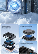 Ulanzi CU01 Termostático Semicondutor Câmera Cooler Ventilador de Refrigeração Radiador Kit de Gravação 4K Dissipador de Calor para Sony Canon Nikon