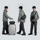 Ulanzi AB02 TAI Bolsa tiracolo para câmera, bolsa casual para viagem, fotografia de rua, bolsa para deslocamento diário, faça você mesmo, personalizável, 9L, grande capacidade