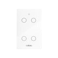 Interruptor Inteligente Tuya Compatível Alexa, Smart Switch com Neutro, APP e WiFi por Toque,