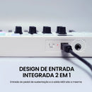 Controlador de teclado MIDI USB M-VAVE com 25 teclas, 8 pads de bateria retroiluminados, 8 knobs e 2 touch strips. Instrumentos musicais para teclado.
