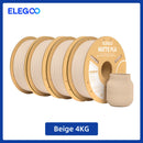 Filamento PLA fosco ELEGOO 1 kg, filamento FDM para impressora 3D de 1,75 mm, precisão dimensional de +/- 0,02 mm, bobina de papelão de 1 kg (2,2 lbs)