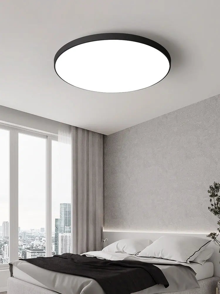 Luminária de teto LED 110V 220V à prova d'água, moderna, 20W/30W/40W/50W para sala de estar, quarto, banheiro e cozinha