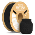 Filamento PLA fosco ELEGOO 1 kg, filamento FDM para impressora 3D de 1,75 mm, precisão dimensional de +/- 0,02 mm, bobina de papelão de 1 kg (2,2 lbs)