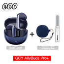 Fones de ouvido sem fio QCY HT10 AilyBuds Pro+ com cancelamento de ruído ativo (ANC), áudio de alta resolução com LDAC, Bluetooth 5.3, 6 microfones, IA para chamadas em HD e conexão multiponto.