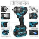 Conjunto de chaves elétricas sem escova EGOD de 1/2'' de alta potência, 500 N.M, para remoção de pneus soltos, ferramentas elétricas para reparo de pneus de carro, para bateria Makita de 18 V