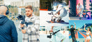 Kit Gimbal Tudo-em-Um FeiyuTech SCORP Mini-3 com Rastreamento Inteligente por IA Integrado, Suporta até 2,0 kg, para Câmeras de Ação Mirrorless e Smartphones