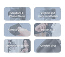 Ulanzi MA35 MagSafe para Smartphone, Alça de Obturador para Câmera Bluetooth, Alça para Selfie, Estabilizador de Câmera para Fotos, Vertical e Horizontal