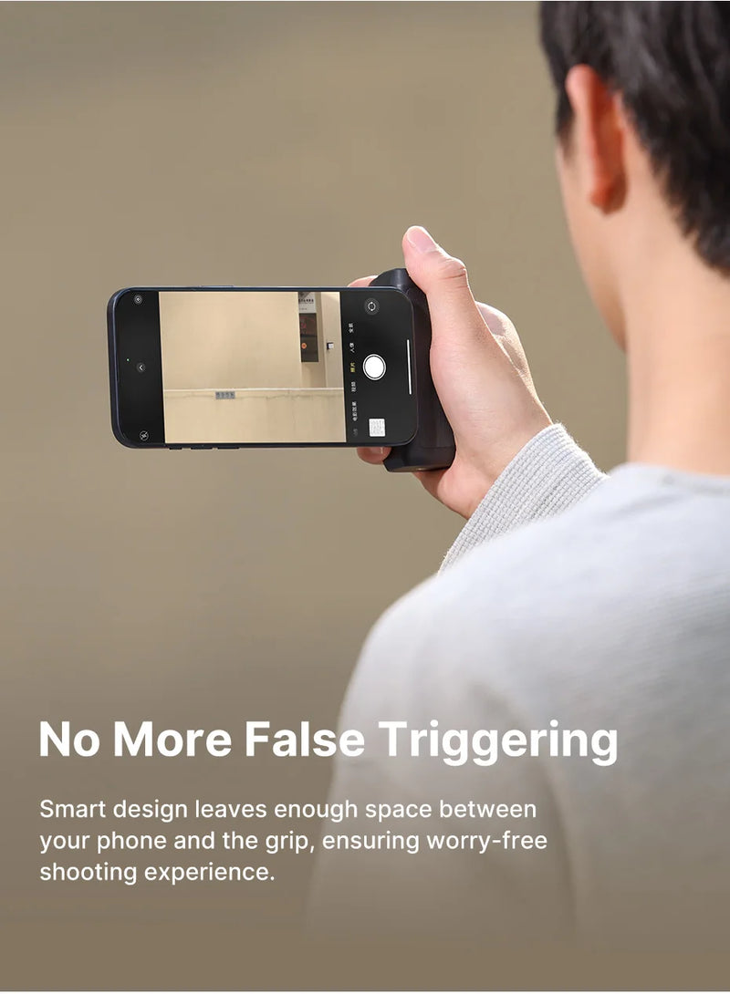 Ulanzi MA35 MagSafe para Smartphone, Alça de Obturador para Câmera Bluetooth, Alça para Selfie, Estabilizador de Câmera para Fotos, Vertical e Horizontal