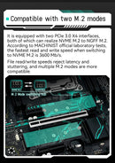 Placa-mãe MACHINIST X99 B9 LGA 2011-3 com slot M.2, suporte para chip X99 C612, memória DDR4, SATA 3.0, USB 3.0 e PCIe 16X.