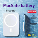 Carregador magnético banco de energia sem fio magnético pacote de bateria portátil externo, banco de energia caixa de telefone