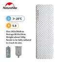 Colchonete Inflável Naturehike 3.2/4.6/5.8/6.5/8.8 R Value Ultraleve Camping Colchonete Inflável para Área Externa Colchonete À Prova de Umidade