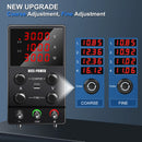 Fonte de alimentação de bancada regulada por CC USB KUAIQU, regulador de tensão ajustável de laboratório de 30 V, 10 A, 5 A, estabilizador de 60 V e 5 A, fonte de alimentação com interruptor