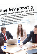 Câmera PTZ 4K com 1 Joystick Controlador, Zoom Óptico de 20x, USB 3.0, LAN e HDMI para Transmissão ao Vivo em Igrejas, Reuniões de Negócios e Eventos - HK45A