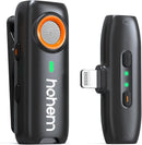 Hohem MIC-01 Microfone de lapela sem fio para iPhone Android Smartphone PC Computador Dispositivos USB-C Gravação de streaming do YouTube