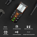 Telêmetro a laser MILESEEY D2 40M 60M 100M 120M Fita métrica a laser Bolha horizontal dupla Roleta digital