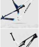 Quadro de carbono LEXON FLYER XC 29er 2215g Suspensão total Curso de 120mm Trava remota Boost Suporte para canote retrátil 15 17 19 21 polegadas