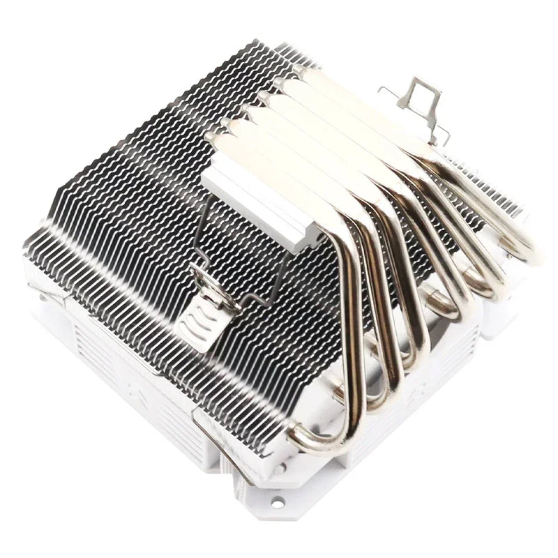 Cooler Fan Radiador Resfriamento Wovibo com 6 Heatpipes 120mm CPU Ultra Slim PWM 4 pinos LGA 115X 1200 1700 2011 X79 X99 AM4 AM5
