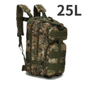 Mochila impermeável de nylon 1000D 30L/50L para atividades ao ar livre, esportes táticos, acampamento, caminhadas, trekking, pesca, caça