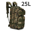 Mochila impermeável de nylon 1000D 30L/50L para atividades ao ar livre, esportes táticos, acampamento, caminhadas, trekking, pesca, caça