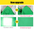 Cenário de tela verde Chromakey grande portátil com suporte para fotografia, sistema de suporte para gravação de vídeo e foto 240x400 cm