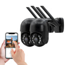 Câmera ICSee de 3MP, Câmeras de Vigilância Wi-Fi, Câmera de Segurança, Monitor, Câmera Wi-Fi Inteligente 360, Vigilância à Prova