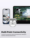 Fones de ouvido sem fio SoundPEATS Air5 Snapgragon Sound com aptx Adaptive Lossless e QCC3091, ANC Bluetooth V5.4 Fones de ouvido com 6 microfones