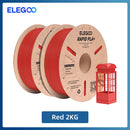 Filamento ELEGOO RAPID PLA+ de 1,75 mm, filamento para impressora 3D, suporta velocidade de impressão de 30-600 mm/s, compatível com a maioria das impressoras 3D FDM