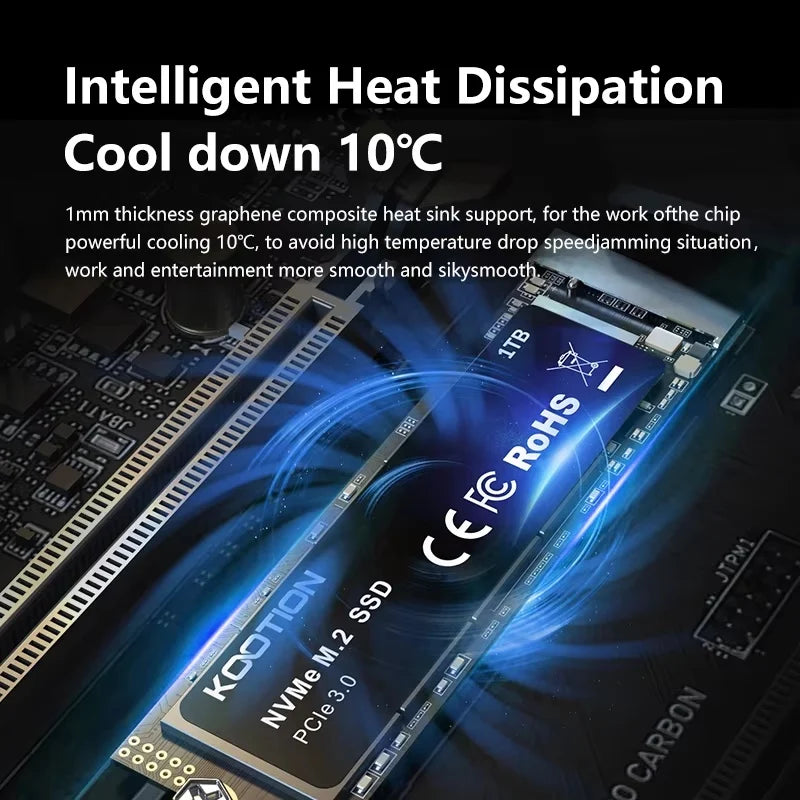 KOOTION X15 M.2 SSD 256 GB 512 GB 1 TB SSD Unidade de estado sólido M2 SSD M.2 NVMe PCIe Disco rígido interno para laptop Desktop MSI Dell HP