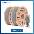 Filamento ELEGOO RAPID PLA+ de 1,75 mm, filamento para impressora 3D, suporta velocidade de impressão de 30-600 mm/s, compatível com a maioria das impressoras 3D FDM